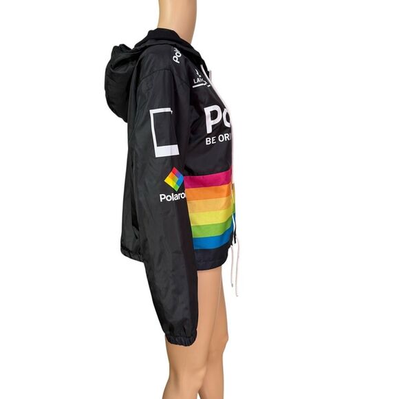 Polaroid Be Original Wind Breaker Jacket Unisex Colorful size N NWOT - Picture 2 of 8